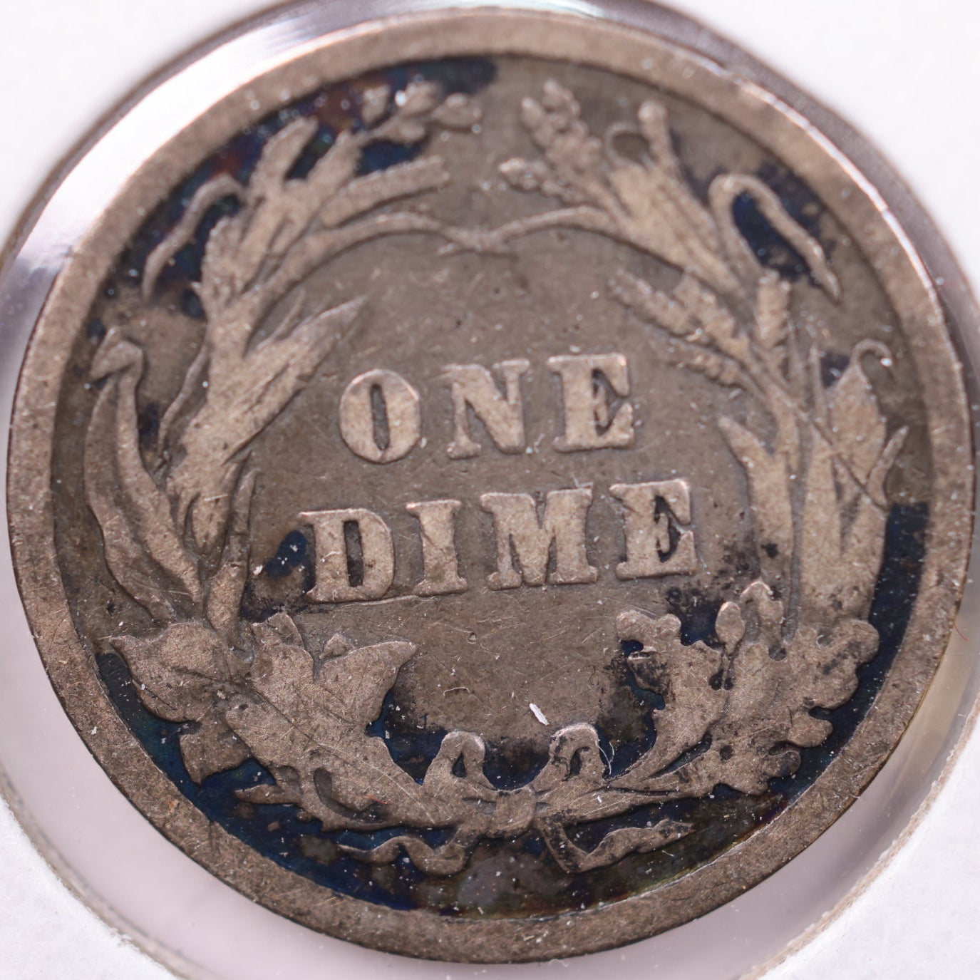 1906 Barber Silver Dime, Very Good Circulated Coin, Store #19482