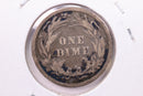 1906 Barber Silver Dime., V.G., Store Sale
