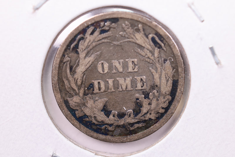 1906 Barber Silver Dime., V.G., Store Sale