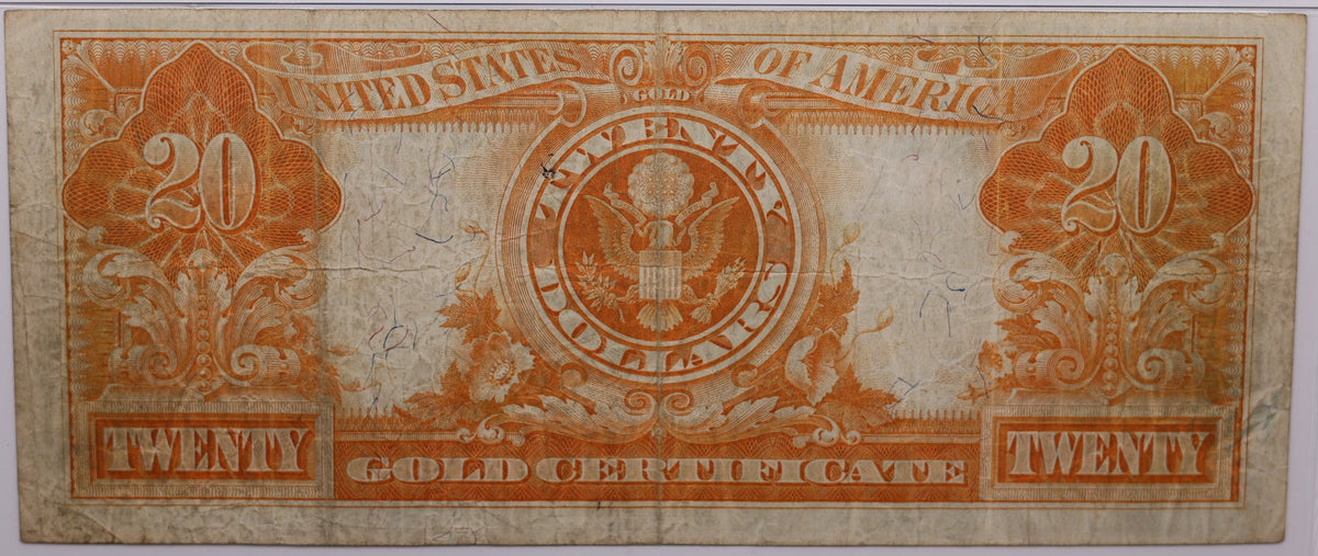 1906 $20 Gold Certificate, FR#1183, PMG Very Fine-20, Store Sale #GCE011