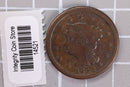 1844 Large Cent, Affordable Circulated Coin, Store Sale