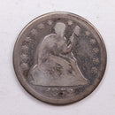 1852-O Seated Liberty Quarter., Very Good Circulated Coin., Store