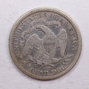 1875-CC Seated Liberty Quarter., Very Fine Circulated Coin., Store