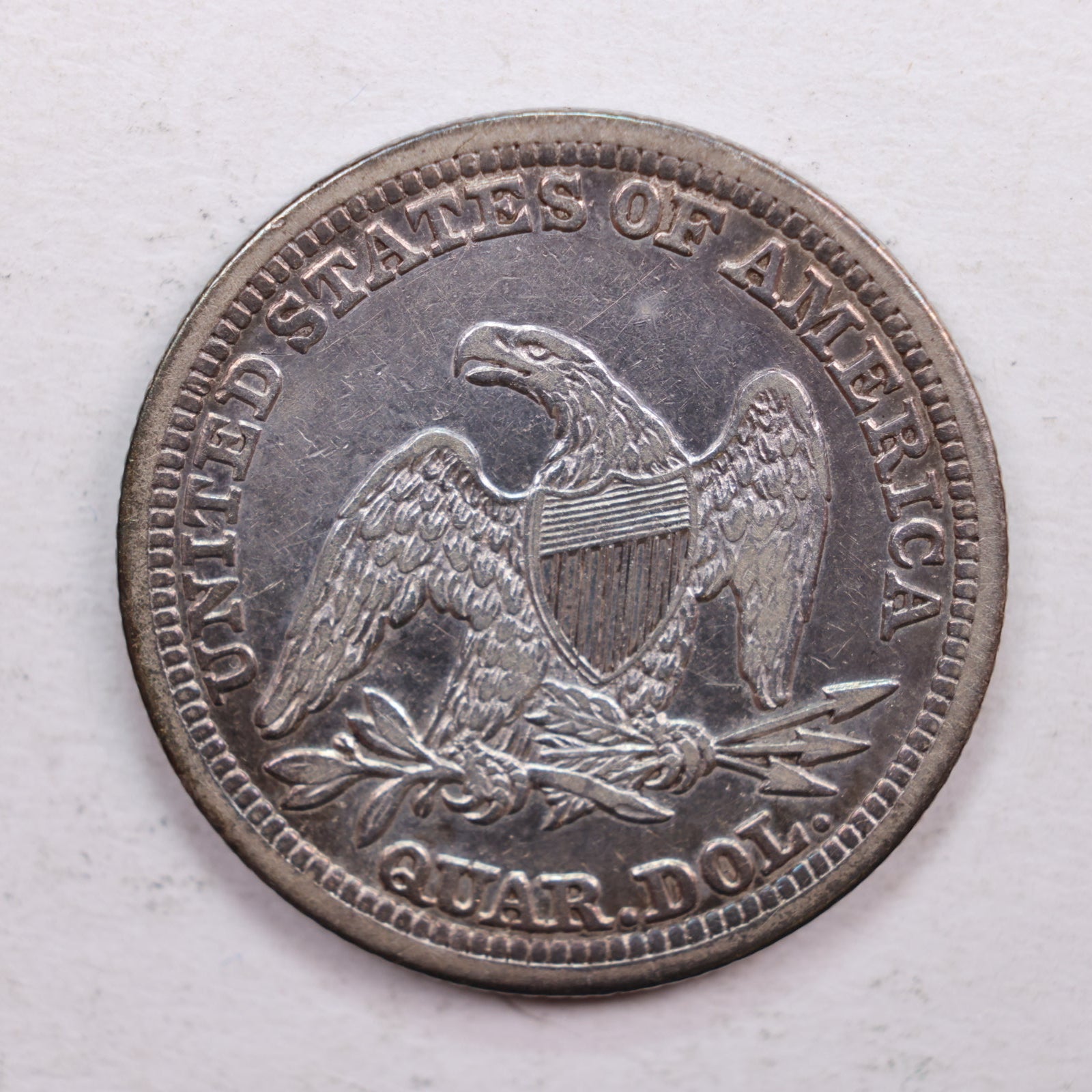 1841 Seated Liberty Quarter., Extra Fine Circulated Coin., Store #QR554.