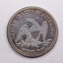 1841 Seated Liberty Quarter., Extra Fine Circulated Coin., Store
