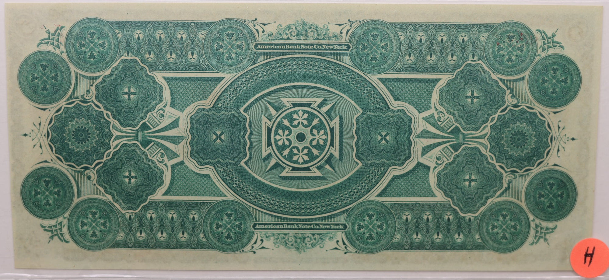 1873, $5 Fare Ticket, One Passenger/125 Miles, South Carolina, PCGS GEM UNC-65, Store #GSC003