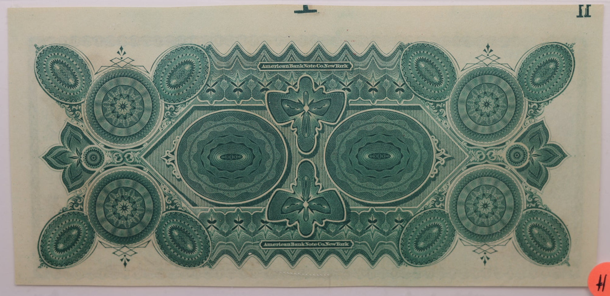 1873, $1 Fare Ticket, One Passenger/25 Miles, South Carolina, PCGS GEM UNC-66, Store #GSC004