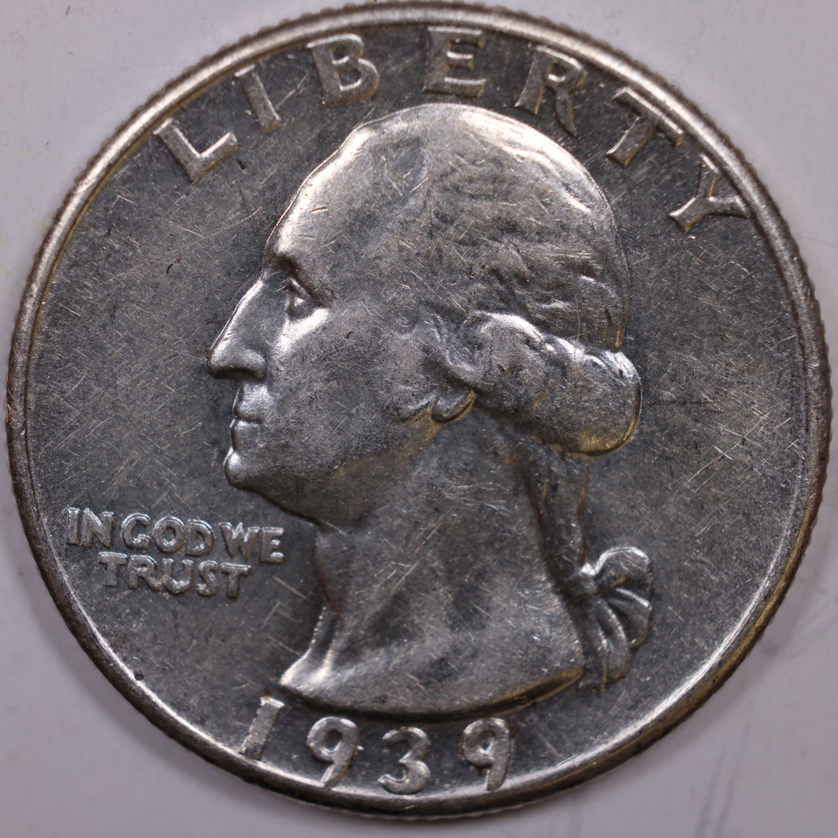 1939 Washington Quarter, Mint State Uncirculated, Store #QR2208