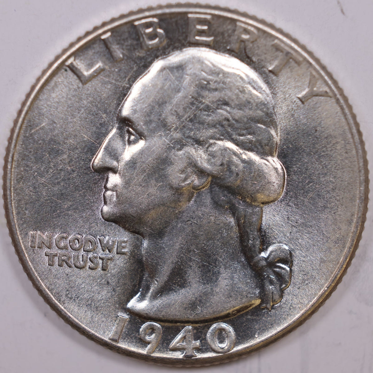 1940 Washington Quarter, Mint State Uncirculated, Store #QR2209