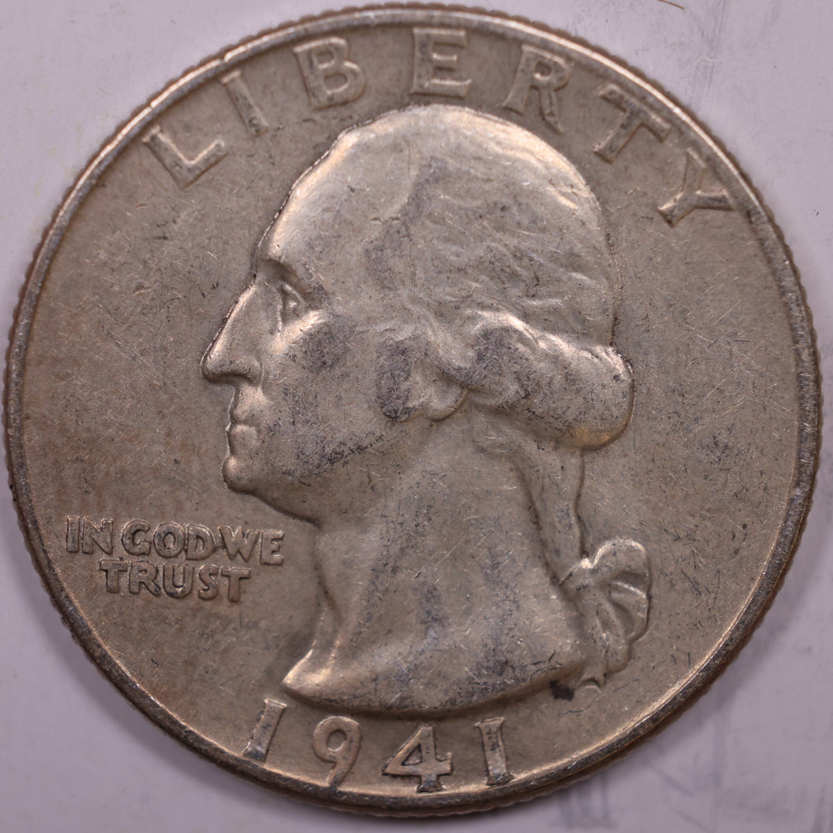 1941 Washington Quarter, Extra Fine Circulated, Store #QR2210