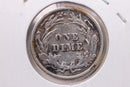 1907-S Barber Silver Dime., V.F+., Store Sale