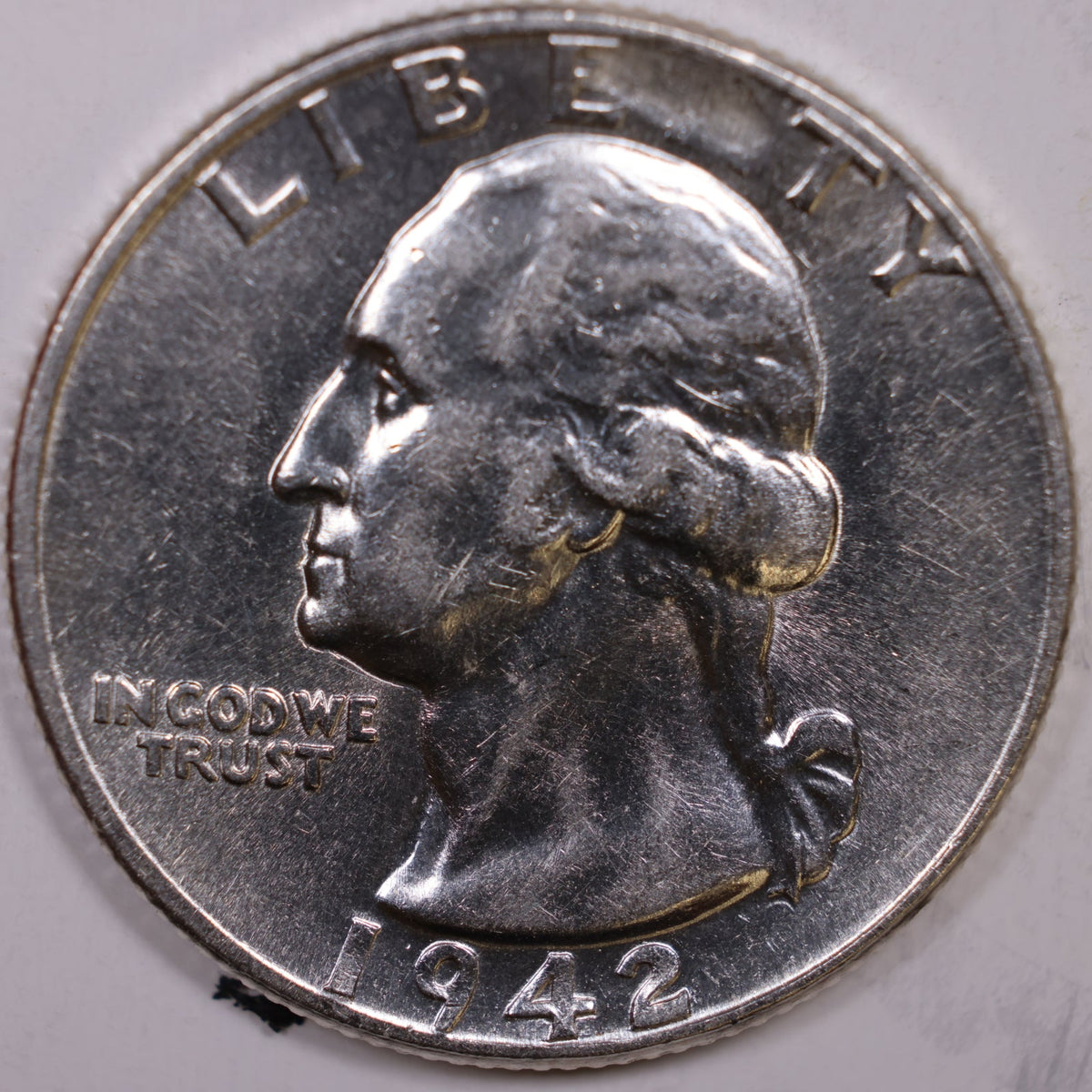 1942 Washington Quarter, Mint State Uncirculated, Store #QR2215