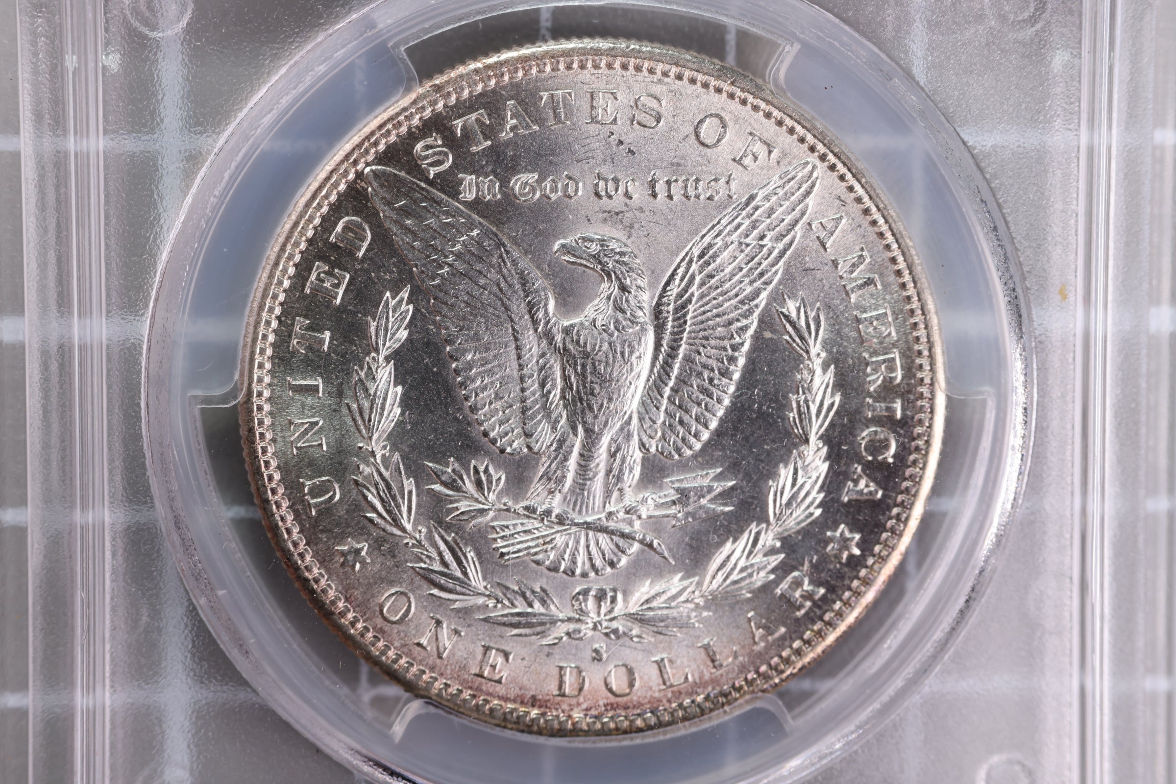 1889-S Morgan Silver Dollar, Tougher Date, PCGS MS-62, Store #25008