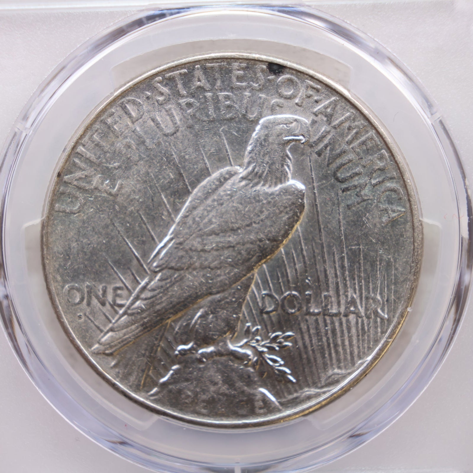 1926-S Peace Silver Dollar., PCGS AU-53, Affordable., Store #GDR0143.