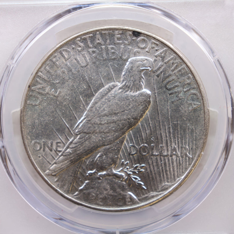 1926-S Peace Silver Dollar., PCGS AU-53, Affordable., Store