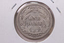 1908-D Barber Silver Dime., Fine., Store Sale