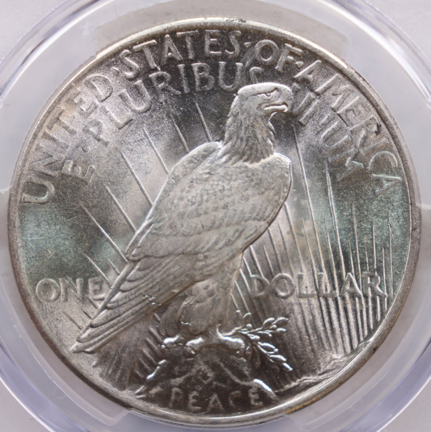 1925 Peace Silver Dollar., PCGS MS-61. Mint State Coin, Store #GDR0145.