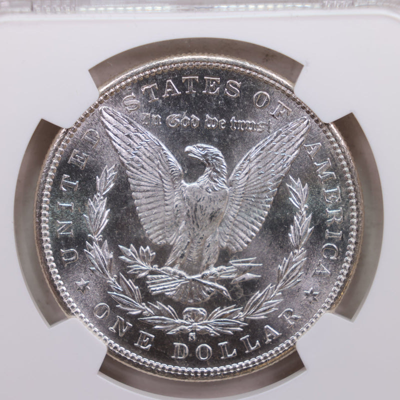 1881-S Morgan Silver Dollar., NGC MS-66., Store SALE