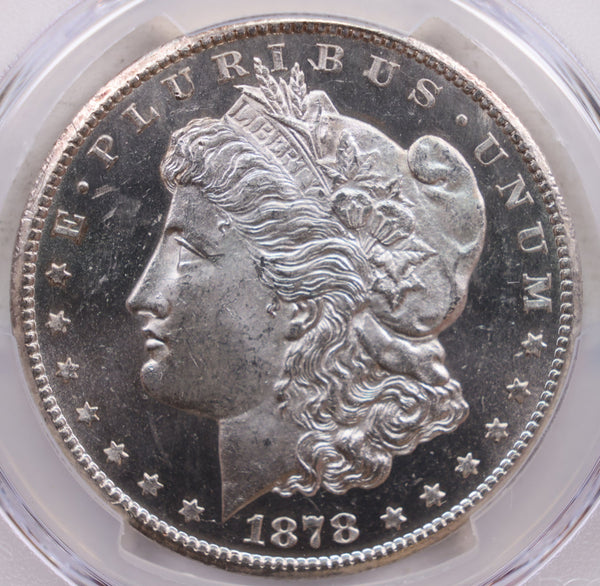 1878-CC Morgan Silver Dollar., PCGS MS-64 PL., Store SALE #GDR0149.