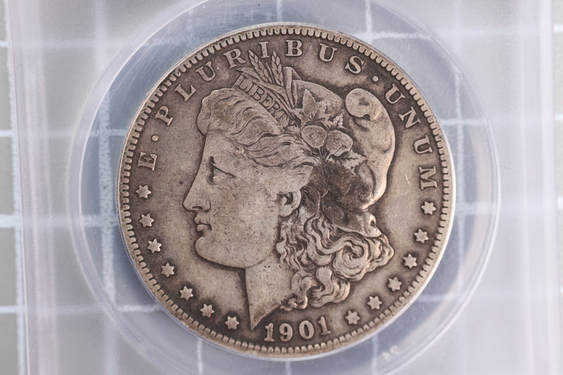 1901-S Morgan Silver Dollar, Gem Uncirculated, ANACS VF-20. Store