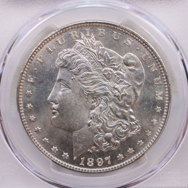 1897 Morgan Silver Dollar., PCGS MS-65., Store SALE #GDR0151.