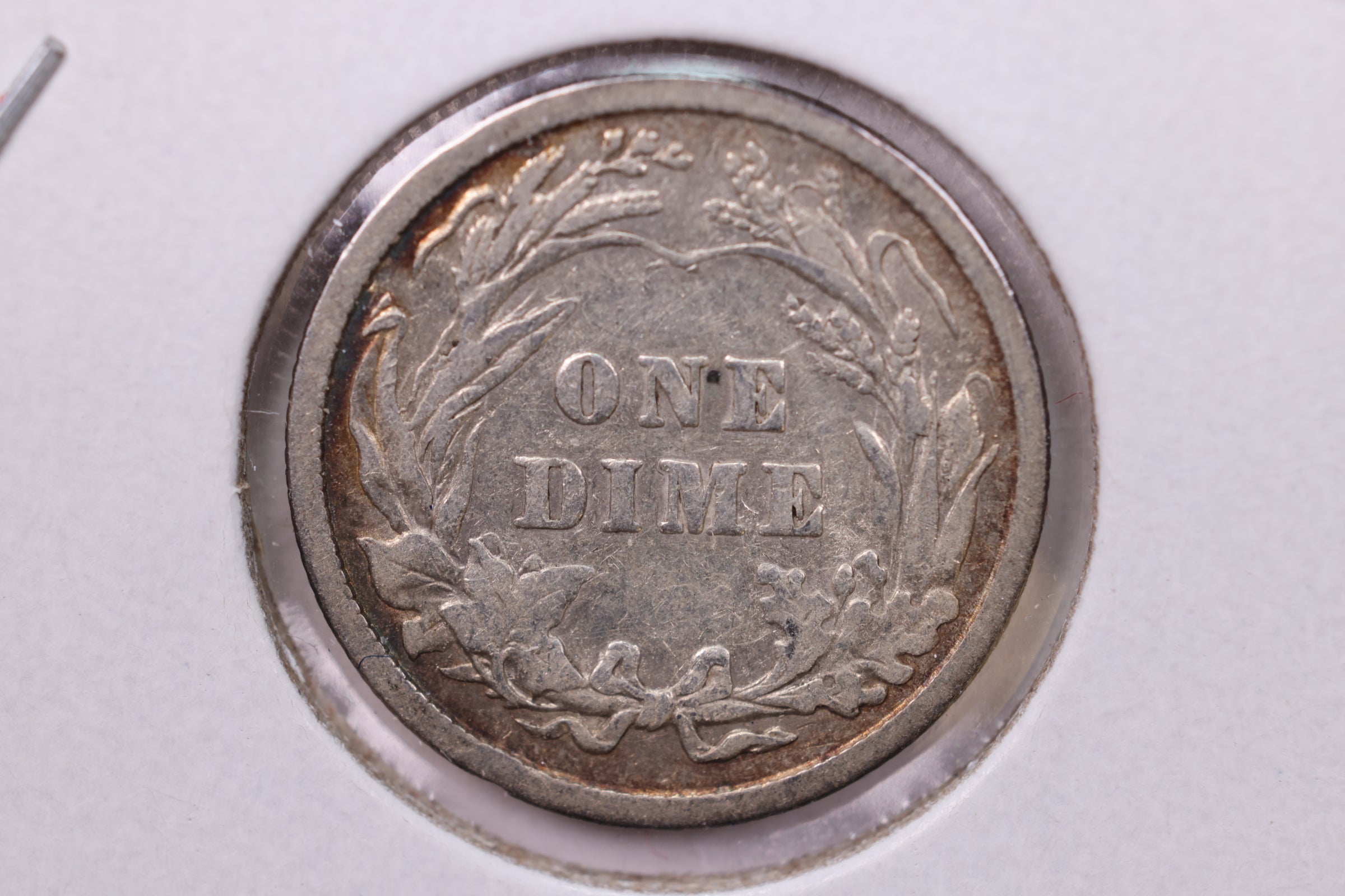1909 Barber Silver Dime., V.F., Store Sale #19526