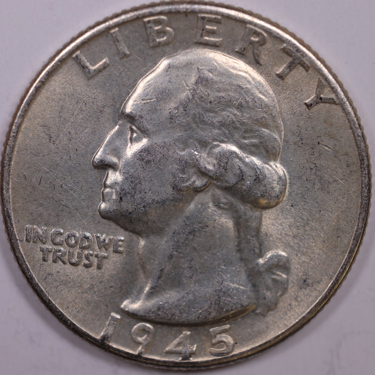 1945 Washington Quarter, Mint State Uncirculated, Store #QR2230