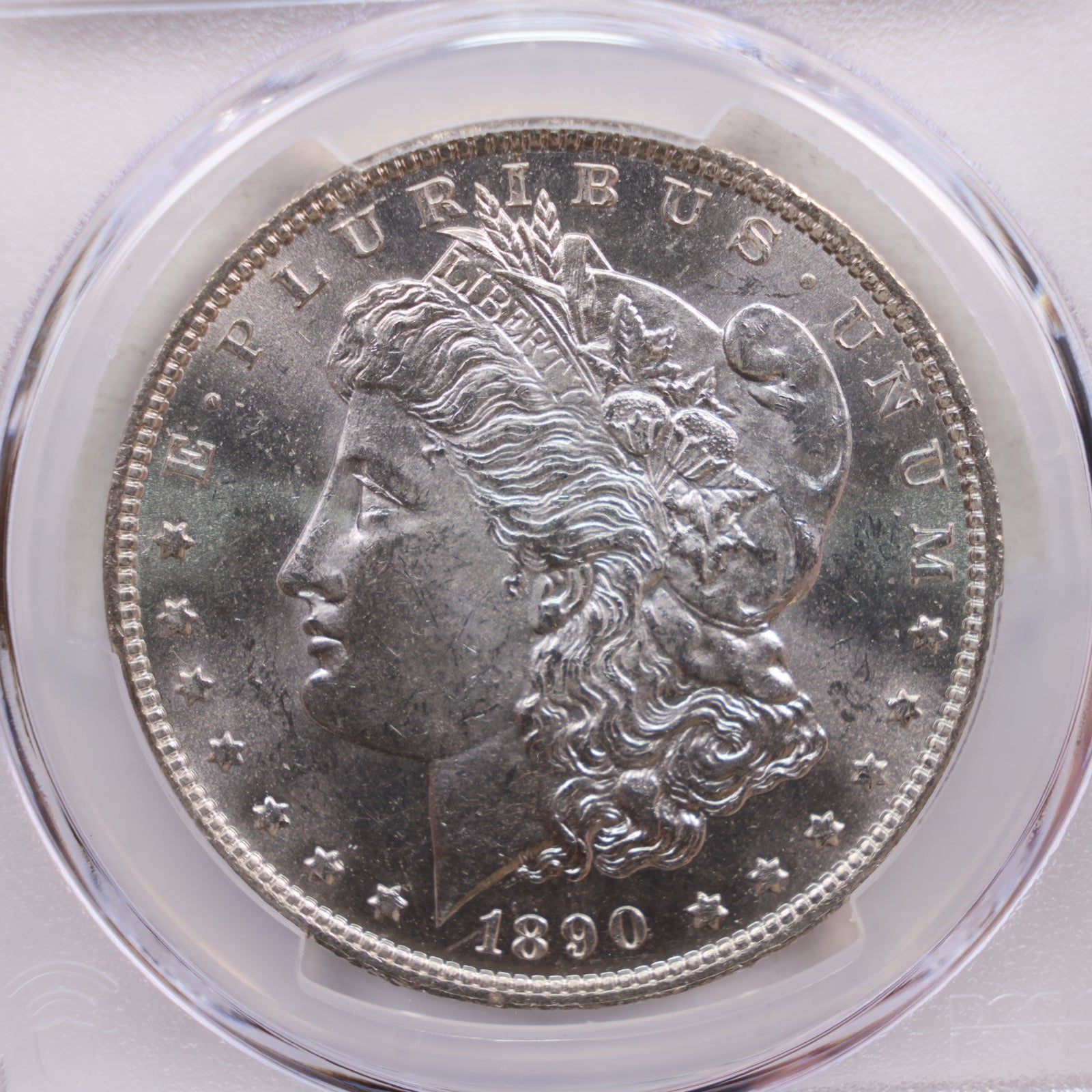 1890-O Morgan Silver Dollar., PCGS MS-63., Store SALE #GDR0153.