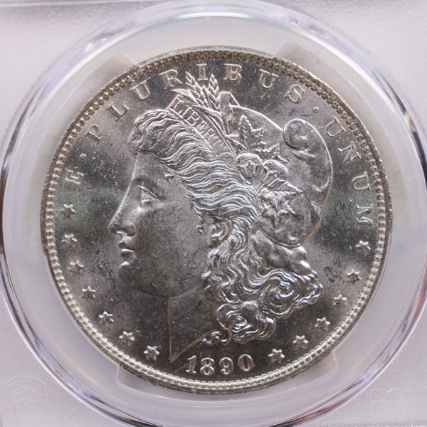 1890-O Morgan Silver Dollar., PCGS MS-63., Store SALE #GDR0153.