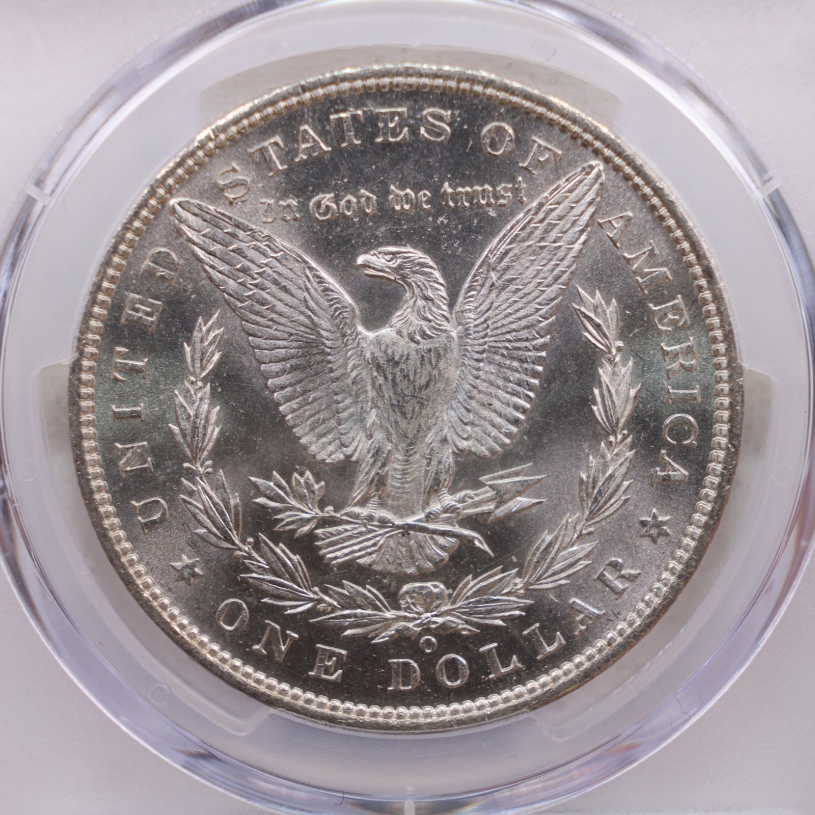 1890-O Morgan Silver Dollar., PCGS MS-63., Store SALE #GDR0153.