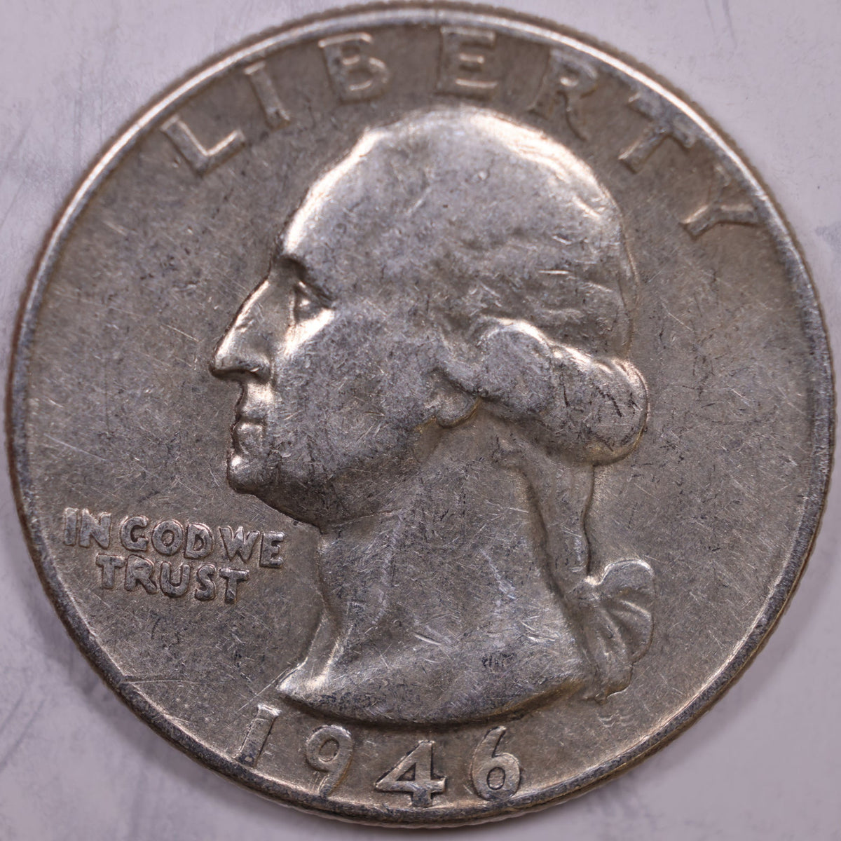 1946 Washington Quarter, Extra Fine Circulated, Store #QR2234