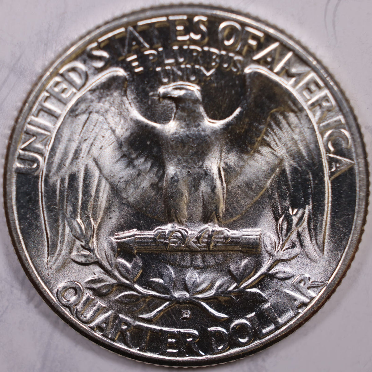 1947-D Washington Quarter, Mint State Uncirculated, Store #QR2235