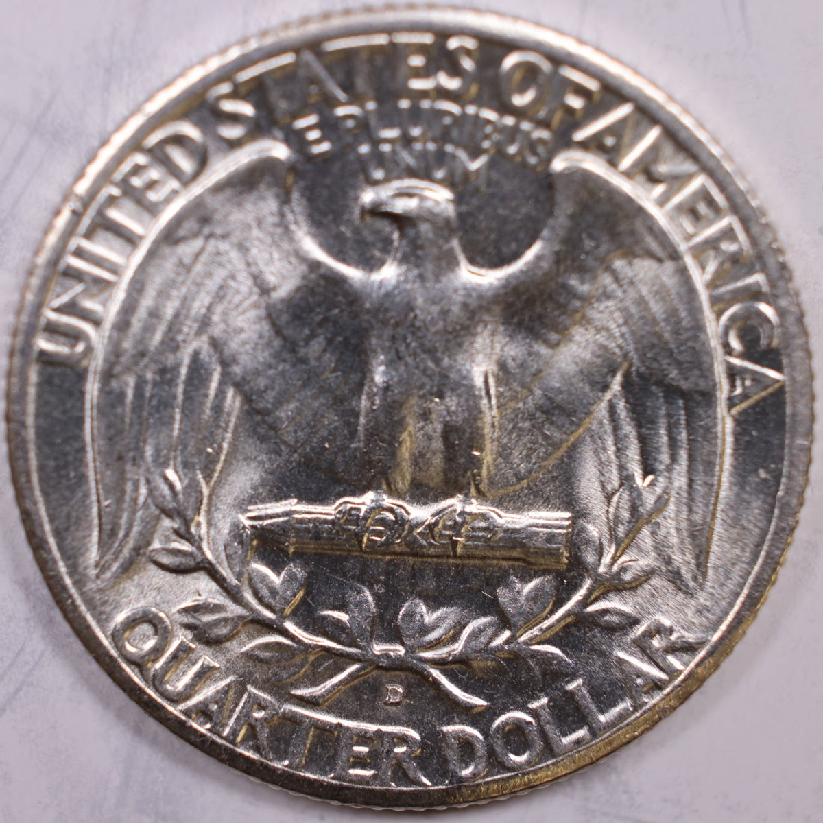 1947-D Washington Quarter, Mint State Uncirculated, Store #QR2236