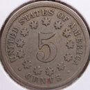 1867 Shield Nickel, Good Circulated Coin, Store
