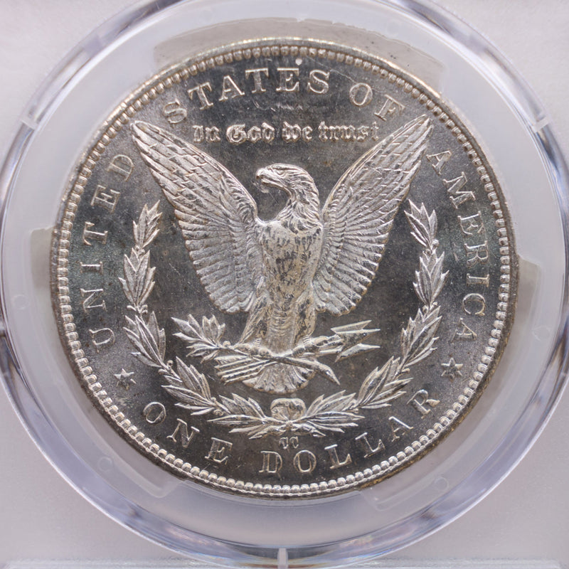 1891-CC Morgan Silver Dollar., PCGS MS-63, Nice Date., Store SALE