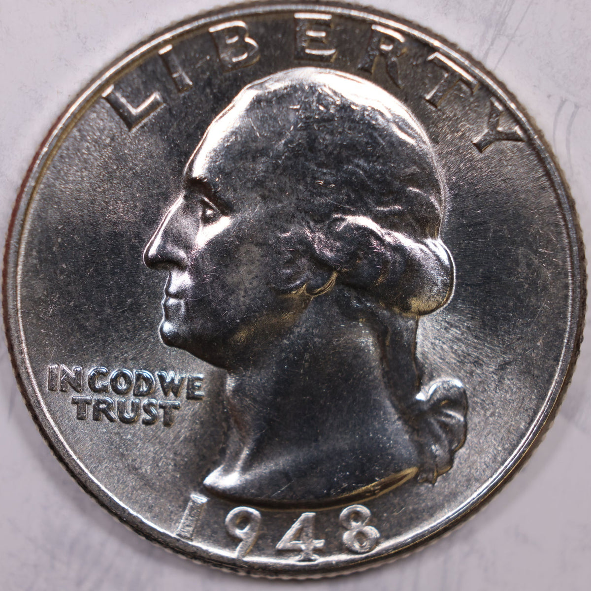 1948 Washington Quarter, Mint State Uncirculated, Store #QR2239