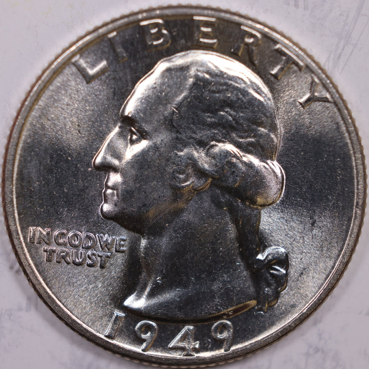 1949 Washington Quarter, Mint State Uncirculated, Store #QR2240