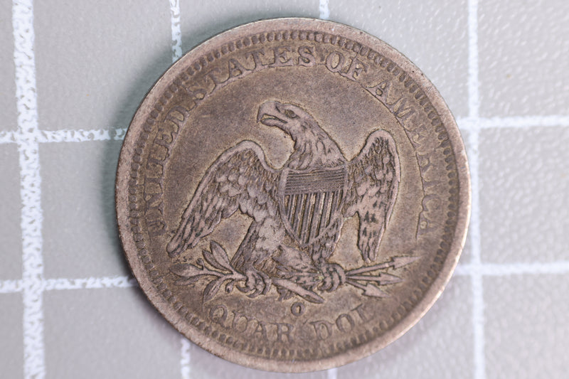 1843-O Seated Liberty Quarter, Affordable Collectible Coin, Store