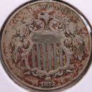 1873 Shield Nickel, Very Good Circulated Coin, Store