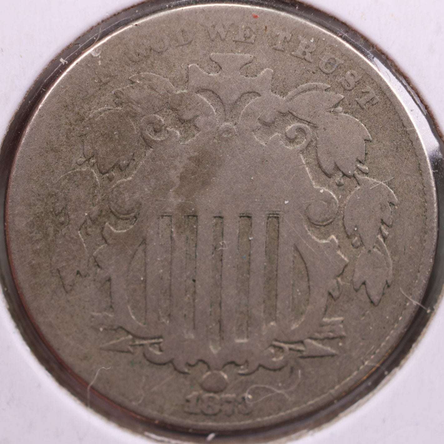 1873 Shield Nickel, Good Circulated Coin, Store #NL013