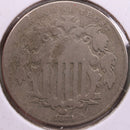 1873 Shield Nickel, Good Circulated Coin, Store