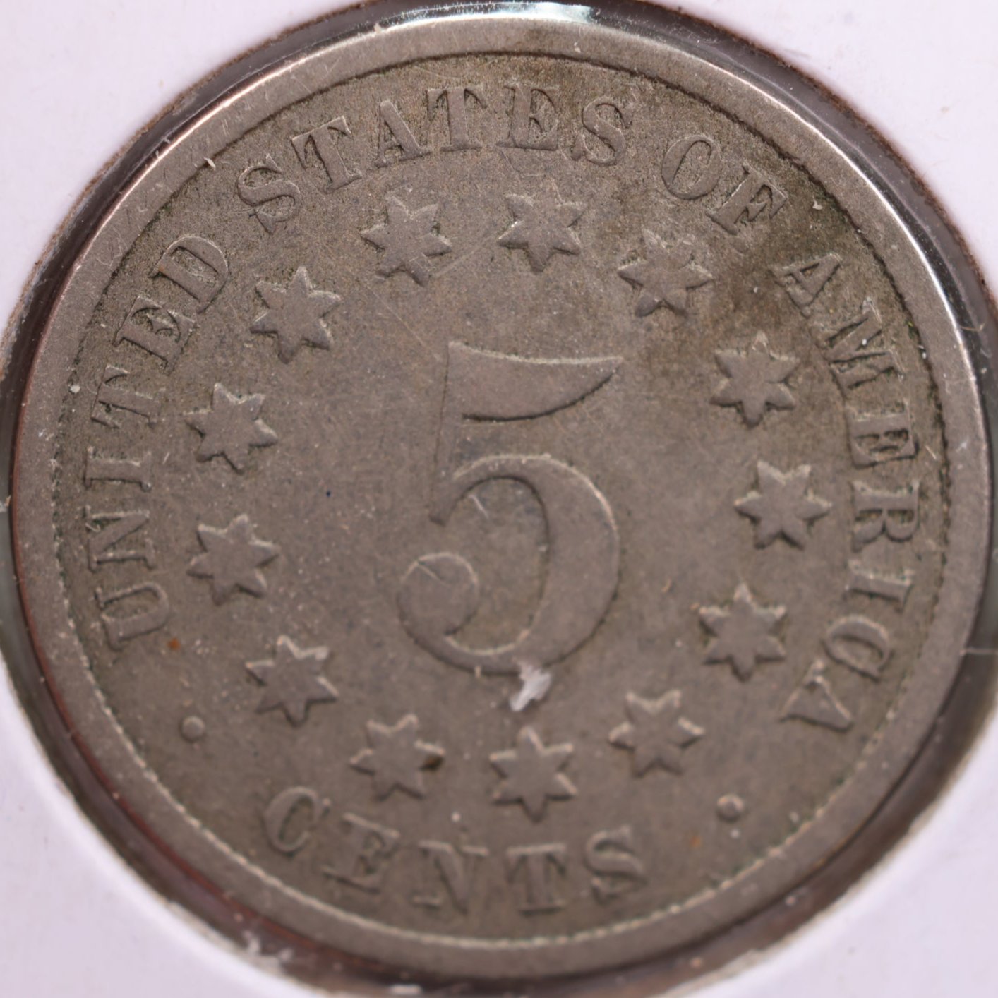 1873 Shield Nickel, Good Circulated Coin, Store #NL013