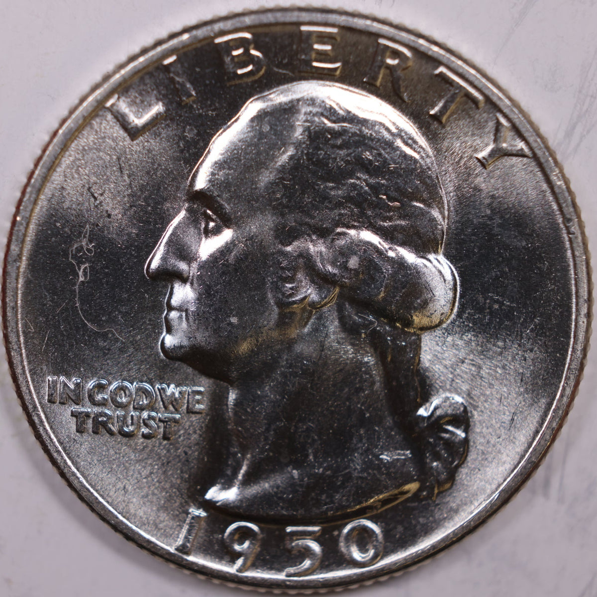 1950 Washington Quarter, Mint State Uncirculated, Store #QR2245