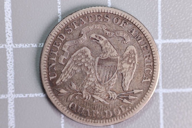 1891 Seated Liberty Quarter, Affordable Collectible Coin, Store