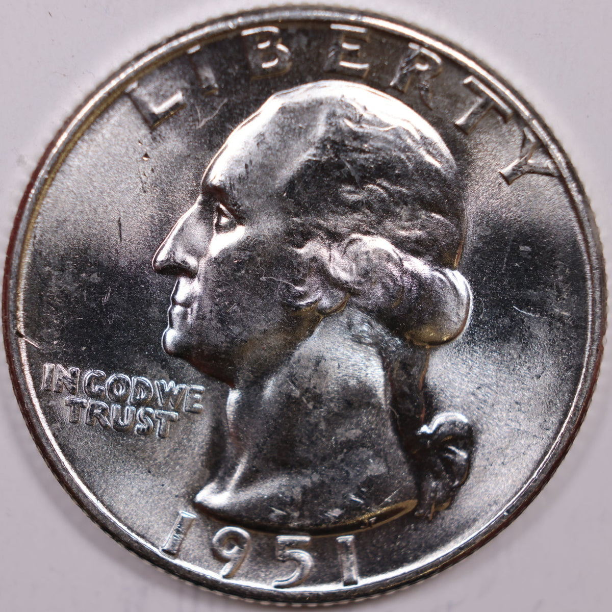 1951-D Washington Quarter, Mint State Uncirculated, Store #QR2248