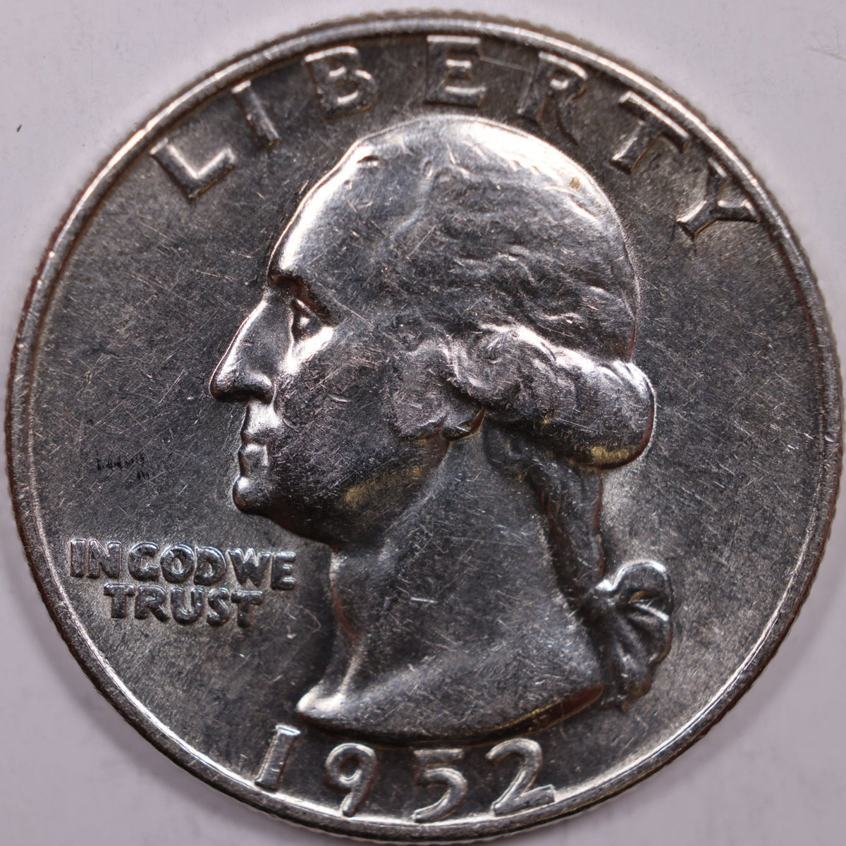 1952-D Washington Quarter, Mint State Uncirculated, Store #QR2252