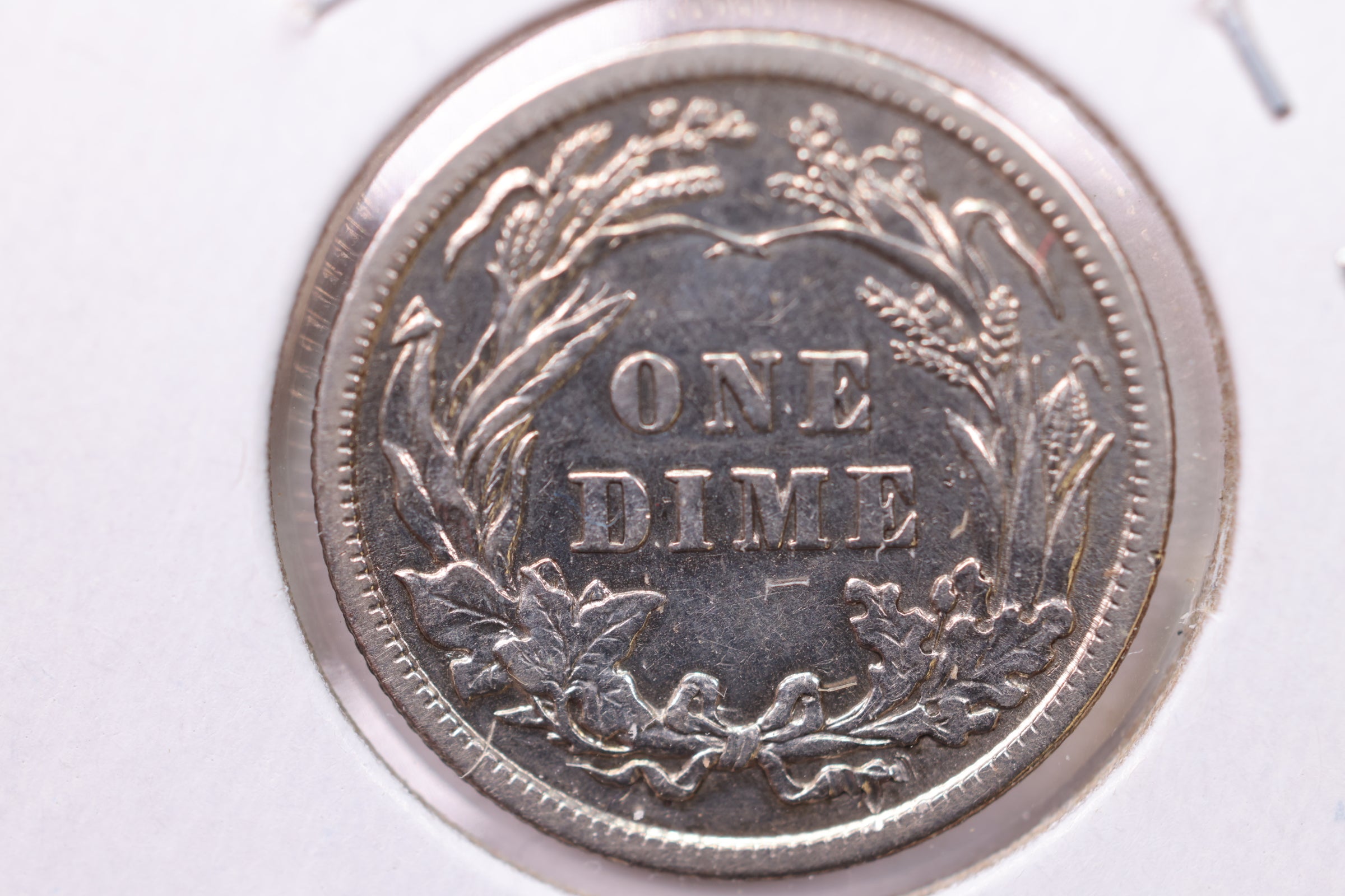 1910 Barber Silver Dime., A.U., Store Sale #19549