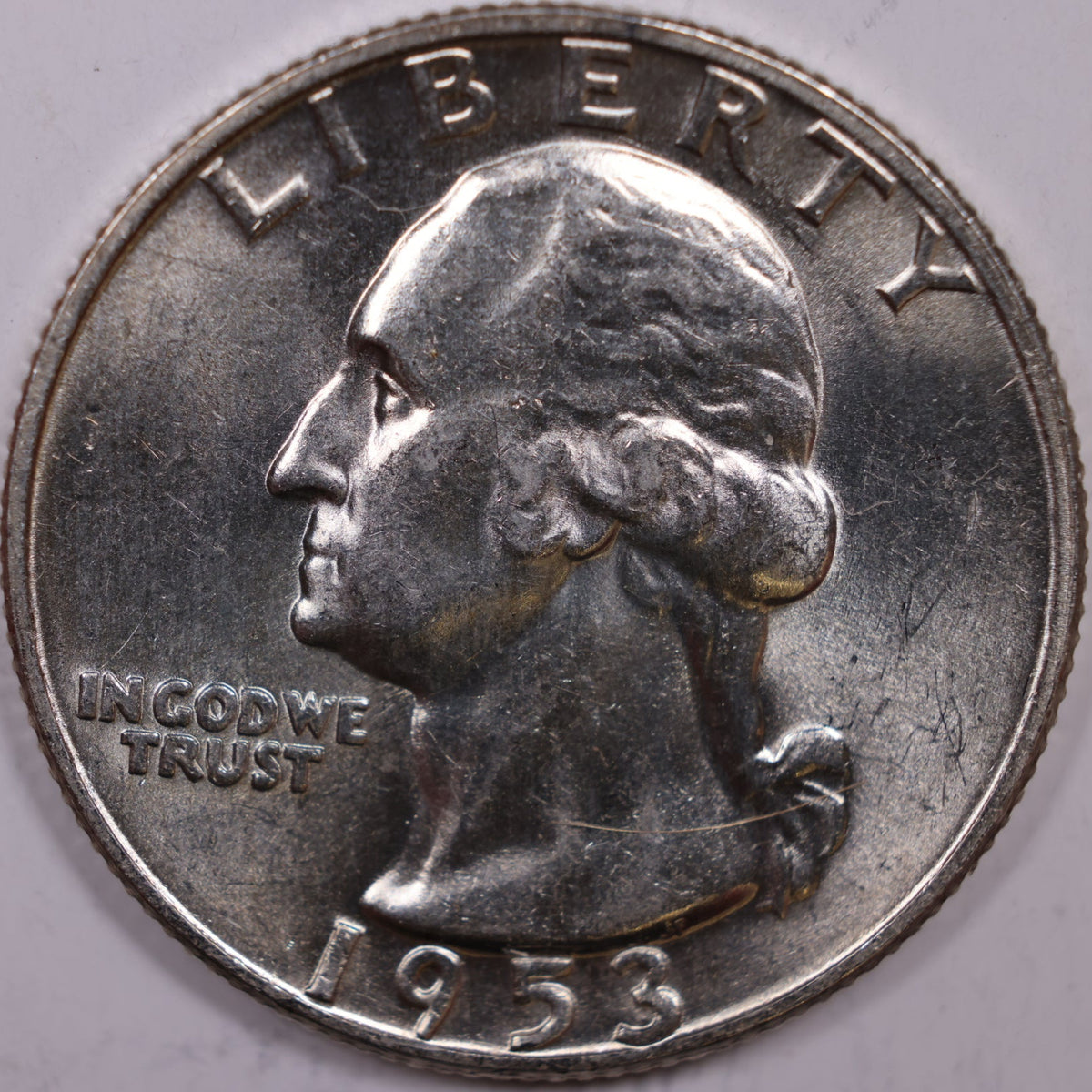 1953-D Washington Quarter, Mint State Uncirculated, Store #QR2254