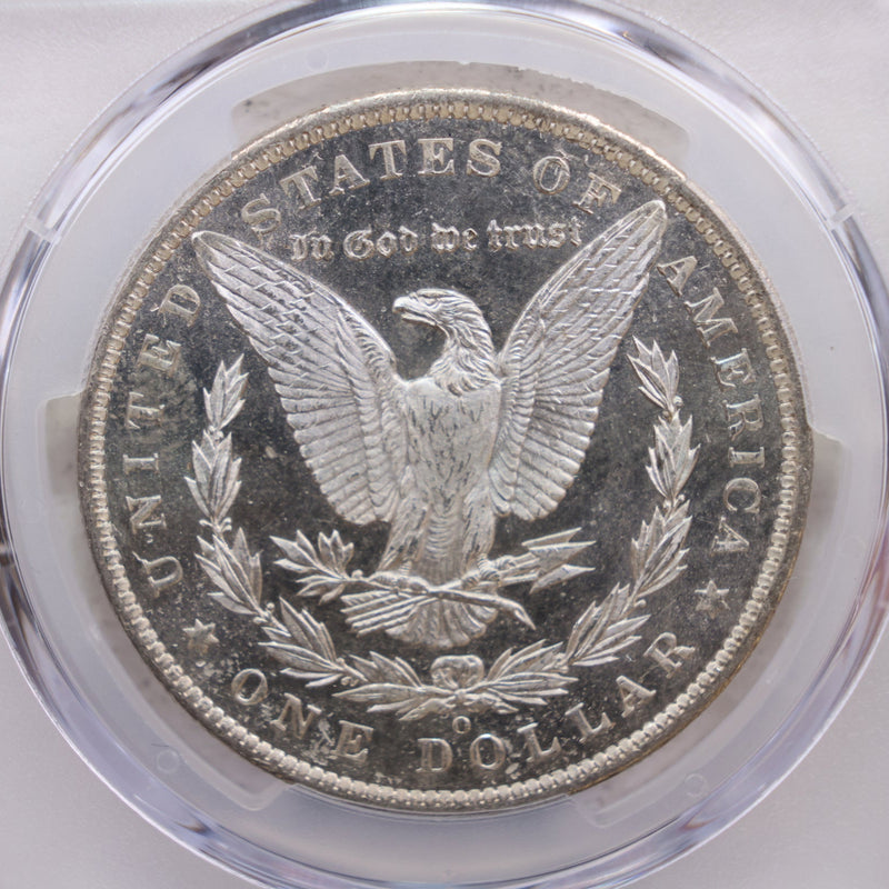 1885-O Morgan Silver Dollar., PCGS MS-64, DMPL., Store SALE