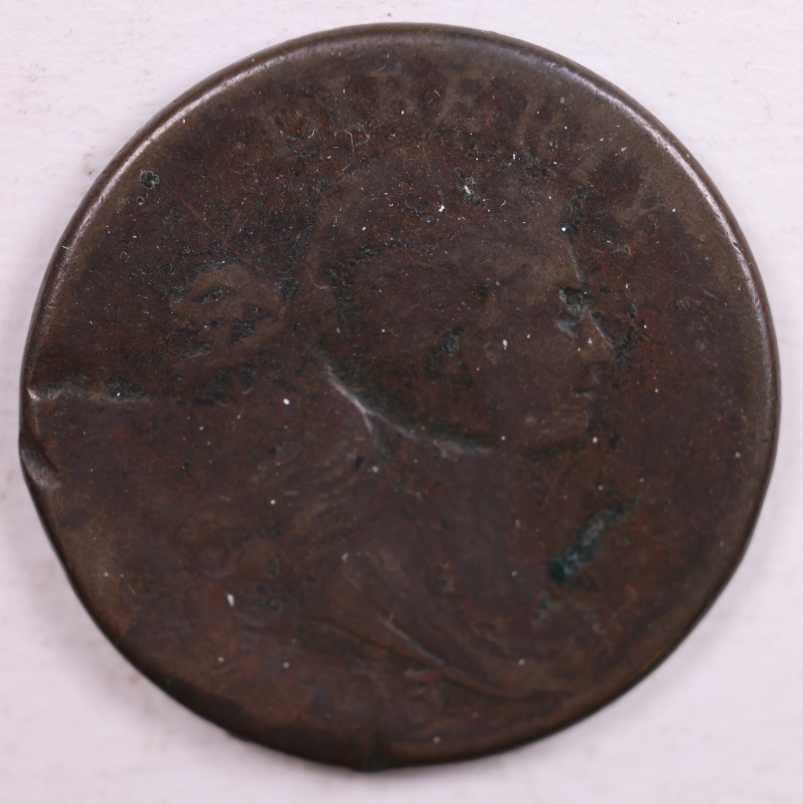 1803 Draped Bust, Large Cent, Fine Details Coin, Store #CT0016
